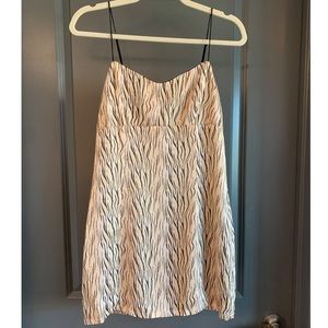 For Love &Lemons Zebra Print Dress